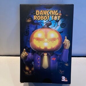 NIB Dancing Robot Toy - Pumpkin
